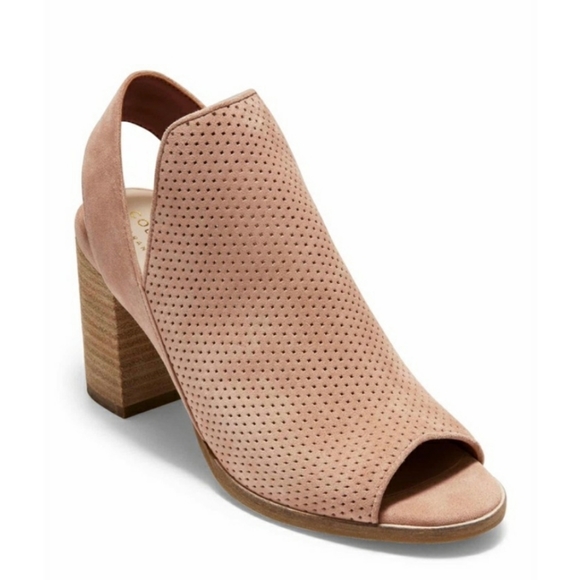 Cole Haan Shoes - Cole Haan Callista peep toe bootie blush New heels